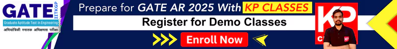 GATE AR 2025 Register for Demo Classes