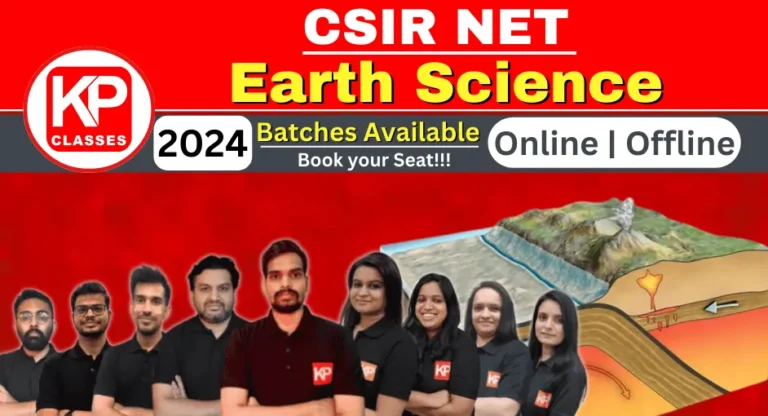 Csir NET 2024 Earth Science