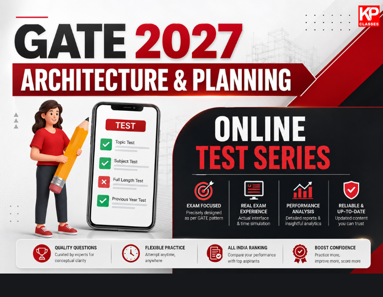 GATE 2027 ARCHITECTURE & PLANNING Test Series