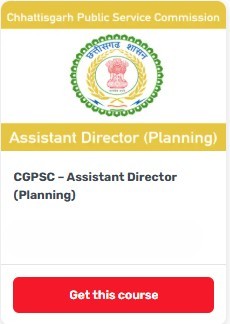 CGPSC Assistant Director Planning course