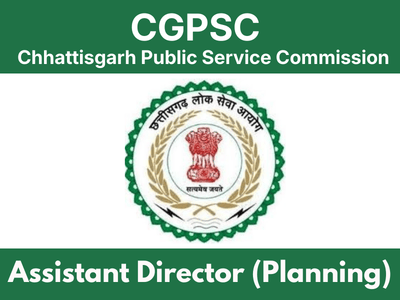 Chhattisgarh PSC Assistant Director Planning