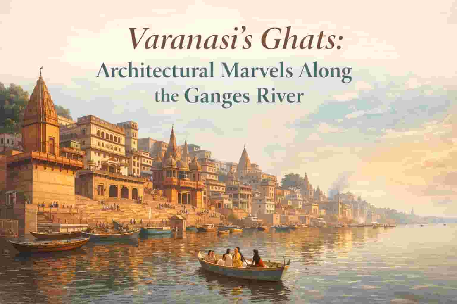 Varanasi’s Ghats: Architectural Marvels Along the Ganges River
