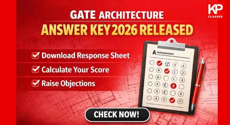 GATE Architecture Answer Key 2026 Released