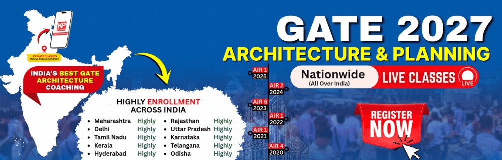 GATE Architecture Coaching 2027