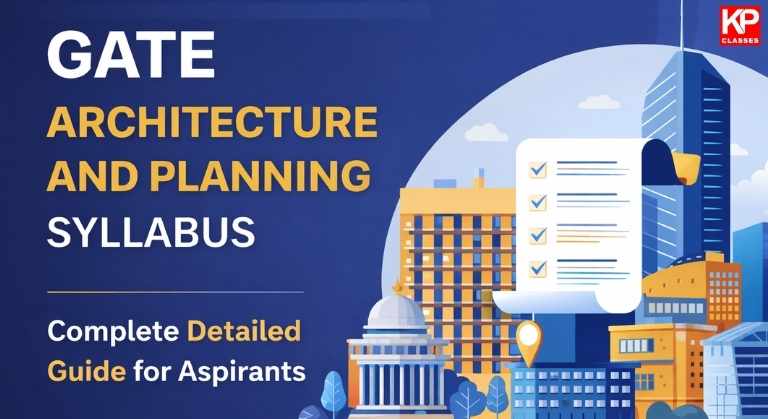 GATE Architecture and Planning Syllabus