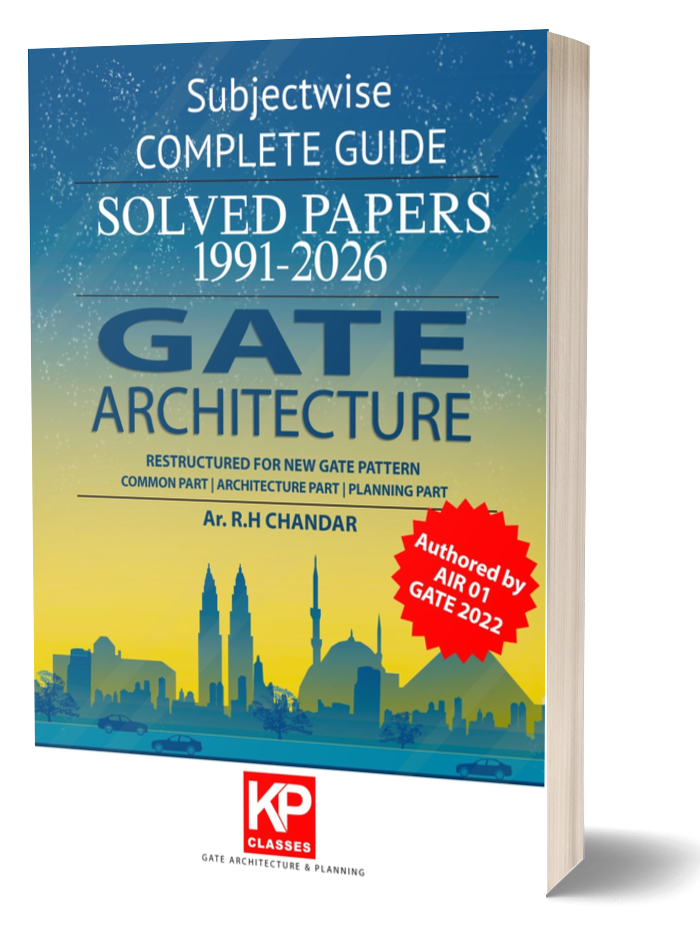 GATE Architecture Solved Papers 1991–2026 (Complete Book)