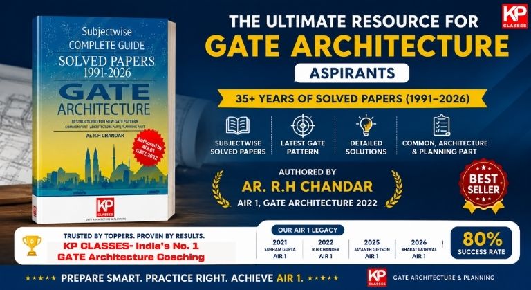 GATE Architecture Solved Papers 1991–2026