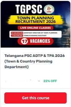 TGPSC ADTP Course
