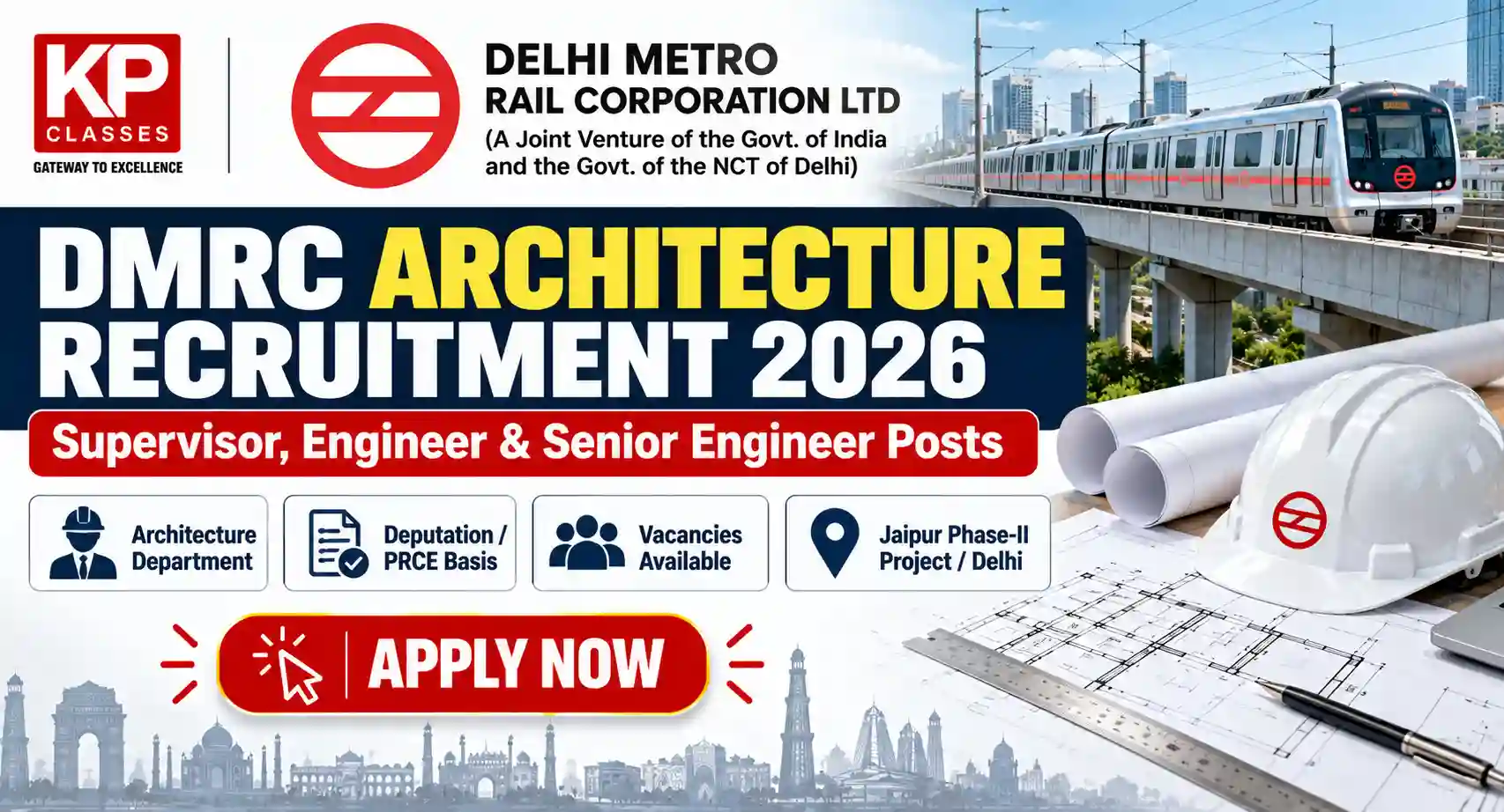 DMRC Architecture Recruitment 2026