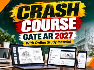 GATE AR Crash Course 2027 with Online Study Material